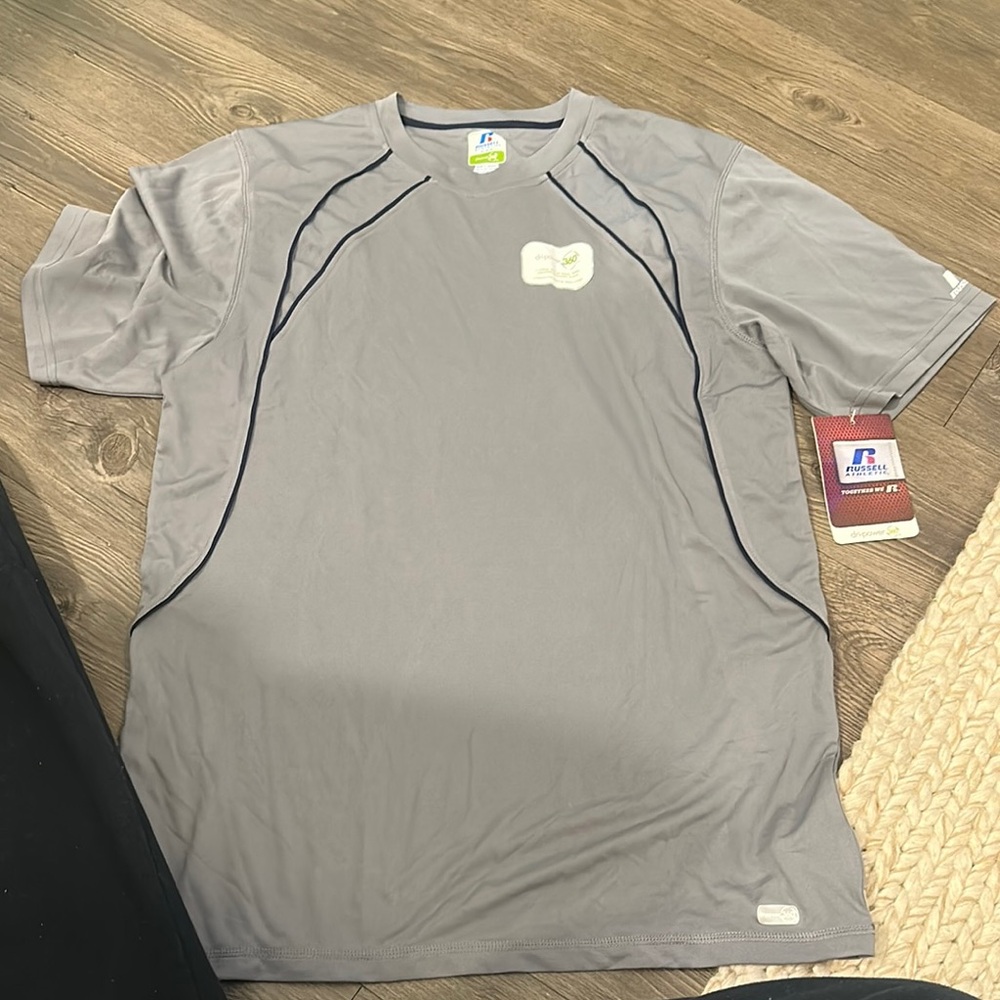 Russell Athletic Gray Performance T-Shirt